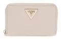 Produktbild: GUESS Laurel II SLG Medium Zip Around Wallet Geldbörse Ivory hellgrau Neu