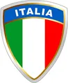 Produktbild: carstyling XXL Aufkleber Italien Wappen Dimension 45 x 35 mm Fanartikel