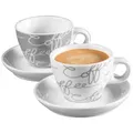Produktbild: Ritzenhoff & Breker CORNELLO Espresso Set grau 4-teilig