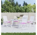 Produktbild: vidaXL Polsterauflage, Gartenstuhl-Kissen 4 Stk. Rosa 50x50x3 cm Stoff