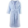 Produktbild: Clinotest Kinderbademantel aus Frottee – Weicher Bademantel mit Kapuze aus 100% Baumwolle, Kapuze, Bindegürtel, saugfähig und flauschig, ideal für Jungen und Mädchen blau 140