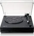Produktbild: Lenco Plattenspieler LS-15BK | Bluetooth | Riemenantrieb | Stereo Lautsprecher | Vorverstärker | Schwarz