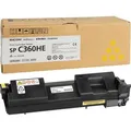 Produktbild: Ricoh Toner Type SPC360HE, 408187 gelb, 5000 Seiten
