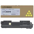 Produktbild: Original Toner Ricoh 408187/SPC360HE gelb 408187