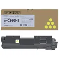 Produktbild: Original Ricoh SPC360HE  408187 Toner gelb
