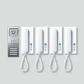 Produktbild: SET CA 812-4 E/W Audio-Set Siedle Compact