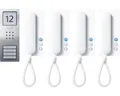 Produktbild: Siedle Audio-Set Compact Set CA 812-4 edelstahl-gebürstet Türsprechanlagen-Set v