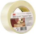 Produktbild: Scotch Filamentklebeband 8959 transparent 50mm x 50m / Kreuzgewebtes Glasfaser Spezialklebeband universell einsetzbar und leistungsstark / 1-er Pack