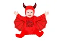 Produktbild: Widmann S.r.l. Kostüm Babykostüm 'Teufel aus Plüsch' für Kinder, Rot -