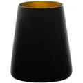 Produktbild: 6x Stölzle Lausitz Power Weissweinbecher schwarz gold 380 ml Weißweingläser