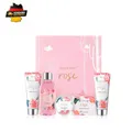 Produktbild: Rose Geschenkset 5tlg Frauen Körperpflege Duschgel Handcreme Bodylotion