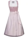 Produktbild: Marjo Dirndl Marilena 70cm Länge Puder rosa | Midi-Dirndl mit Reißverschluss | Damen (DE/NL/SE/PL, Numerisch, 46, Regular, Regular, rosa 70cm Rocklänge)