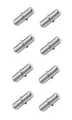 Produktbild: Bodenträger Regalbodenträger Regalhalter 5mm Metall verzinkt 8 Stück (0226)