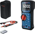Produktbild: Bosch Multimeter GDM 600-15 0601077300 | True RMS | 600V AC/DC | 10A | CAT III | IP65 | Frequenz- & Kapazitätsmessung