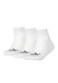 Produktbild: PUMA KIDS Quarter Socken Sneaker Gr. 27-38 für Mädchen und Jungen 3 Paar, Farbe:300 - white, Socken & Strümpfe:31-34