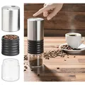 Produktbild: Elektrische Akku-Kaffeemühle mit Keramik-Mahlwerk, USB Ladebuchse