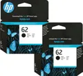 Produktbild: HP 62 Black Ink Cartridge Twin Pack