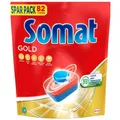 Produktbild: Henkel AG & Co. KGaA Somat Gold Geschirrspültabs, kraftvoll gegen Eingebranntes, Spülmaschinentabs für sauberes und geruchsneutrales Geschirr, 1 Beutel = 82 Tabs S82G