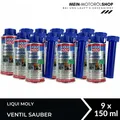 Produktbild: Liqui Moly Ventil Sauber Reiniger Additiv Benzin Kraftstoffzusatz 9x150 ML