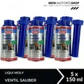 Produktbild: Liqui Moly Ventil Sauber Reiniger Additiv Benzin Kraftstoffzusatz 5x150 ML
