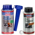 Produktbild: LIQUI MOLY 1011+1014 SET OIL MOTORÖL ÖL ADDITIV VENTIL SAUBER + BENZIN ZUSATZ