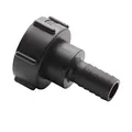 Produktbild: DS24 IBC Container Tank Zubehör Anschluss Adapter S60x6 auf Tülle/Stutzen (S60x6 -> Tülle 1