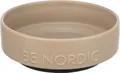 Produktbild: Hundenapf aus Keramik BE NORDIC 500 ml taupe - moderner Fressnapf für kleine ...