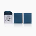 Produktbild: Busch-Jaeger 2300/3 EW-53 SCHUKO® Steckdose 3-fach (Thermoplast) Grau ocean® (IP 44) 2CKA002084A0698