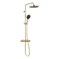 Produktbild: Schöner Wohnen Kollektion Duschsystem 'Glaia' mit Thermostat mattgold