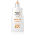 Produktbild: Garnier Ambre Solaire Super UV Vitamin C leichtes, schützendes Fluid gegen dunkle Flecken SPF 50+ 40 ml