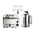 Produktbild: Dualit Frühstücksset inkl. 3er Toaster + 1,7 L Wasserkocher und Brötchenaufsatz