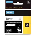 Produktbild: Dymo Rhino ID2 Polyesterband 18765, weiss (1.90 cm, Weiss) (18484)