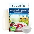 Produktbild: SUCOFIN Magermilchpulver 27 x 250g Vorteilspack, leicht löslich, Ideal als Kaffeeweißer und zum Kochen, Backen, für Müsli, Desserts, perfekt für Restaurant, Büro, zuhause, Café, Gasthaus