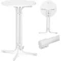 Produktbild: Royal Catering - Stehtisch klappbar Bistrotisch Bistro Tisch Bartisch Gastro rund ø 70 cm weiß