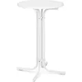 Produktbild: Royal Catering Stehtisch - Ø 70 cm - klappbar - weiß - - Weiß
