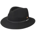 Produktbild: Mayser Filzhut (1-St) Outdoorhüte mit Lederband, Made in the EU schwarz 58 cm
