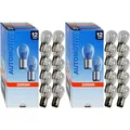 Produktbild: 2x Osram Automotive P21/4W 12V 21/4W Sockel BAZ15d 10 Stück
