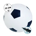 Produktbild: XXL Fußball riesig aufblasbar Ø 75 cm Gummiball Ball extra groß - alldoro 60298