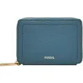 Produktbild: FOSSIL Kartenetui Logan Zip Around Card Case RFID Drizzle blau - Blau