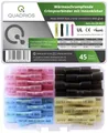 Produktbild: Quadrios 23C494 Stoßverbinder 0.5mm² 6mm² Rot, Blau, Schwarz, Gelb 45St.