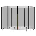 Produktbild: Baunsal® Trampolin Sicherheitsnetz Ø 366 cm (JS+EXD-M) für 6 Netzstangen Netzhöhe 180 cm Ersatzteile Trampolin Netz Trampolin Schutznetz Kinder Trampolin Ersatznetz Trampolin Outdoor