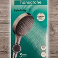Produktbild: hansgrohe Rainfinity Handbrause 130 3jet, 26864340, Farbe: Brushed Black Chrome