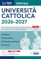 Produktbild: EdiTEST. Università Cattolica. Medicina, Odontoiatria, Professioni sanitarie, Farmacia. 2500 quiz. Prove ufficiali commentate e simulazioni d'esame ... Con s... (EdiTest Ammissioni universitarie)