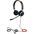 Produktbild: Jabra 6399-829-209 Computer On Ear Headset kabelgebunden Stereo Noise Cancelling Mikrofon-Stummschaltung
