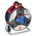 Produktbild: Brennenstuhl Garant IP44 Kabeltrommel (50m, Spezialkunststoff, kurzfristiger Einsatz im Außenbereich, Made in Germany) grau