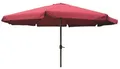 Produktbild: XXL Sonnenschirm Kurbelschirm Ø 4m mit Kurbel in Burgundrot