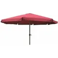 Produktbild: Sonnenschirm Ø 4m mit Kurbel in Burgundrot-MMC2012BR