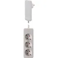 Produktbild: NVB 104566 Steckdosenleiste Weiss Flachstecker 1 St. (3x, 1.60 m) (104566)