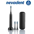 Produktbild: Nevadent Schallzahnbürste + 3 ersatz  Akkubürste elektrische Zahnbürste 3pro Neu