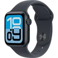 Produktbild: Apple Watch SE 2025 Aluminium Cellular 40mm Mitternacht (Sportarmband mitternacht) M/L
